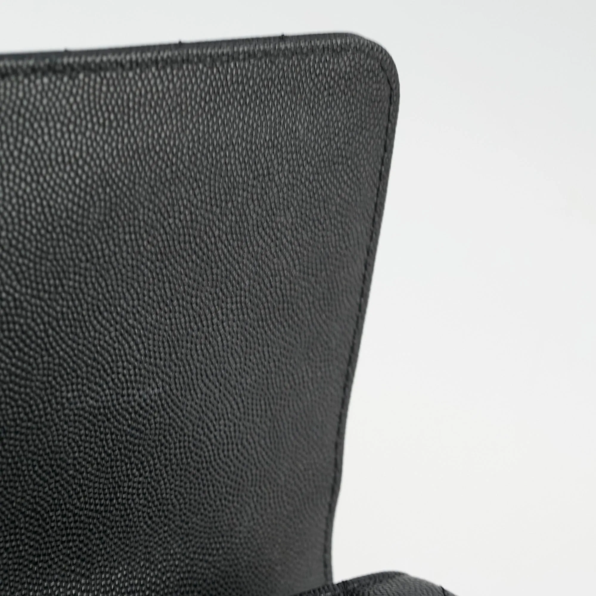 Chanel Medium Coco Handle (Lizard Top Handle) Black Chevron