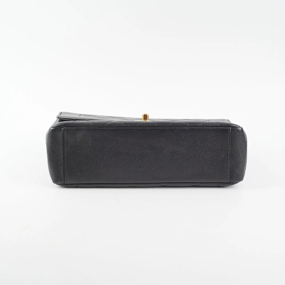 Chanel Vintage Caviar Medium Diana Flap Bag Black