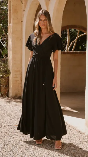 Charlize Maxi Dress - Black,prom dresses,wedding guest dresses,homecoming dresses,bridesmaid dresses,cocktail dresses,women clothing,summer dresses,formal dresses,sundresses,mother of the bride dresses,quince clothing,bodycon dress,dress casual,dress desig