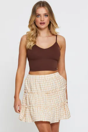 Check Gingham Mini Skater Skirt,skirt,denim skirt,mini skirt,maxi skirt,jean skirt,skort,tennis skirt,pleated skirt,pencil skirt,bubble skirt,plisse skirt,fitted skirt,midi skirt,short skirt,short mini skirt,leather skirt,a line skirt,Split skirt