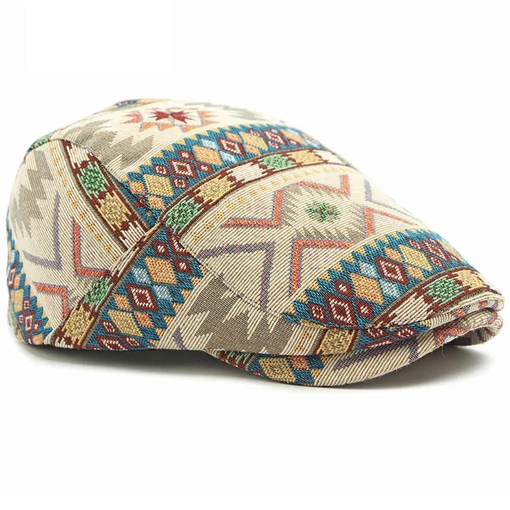 Chepstow Boho Flat Cap