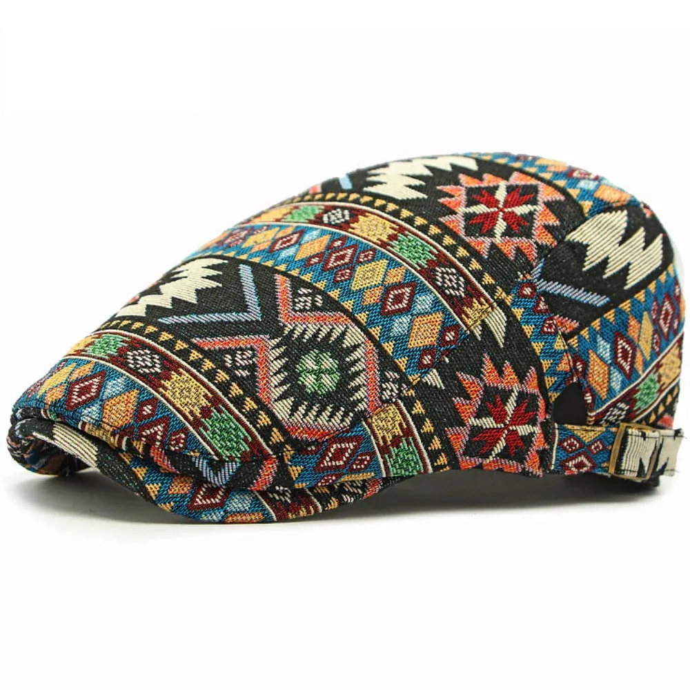 Chepstow Boho Flat Cap