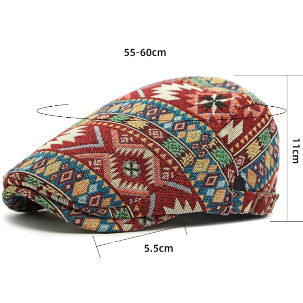 Chepstow Boho Flat Cap