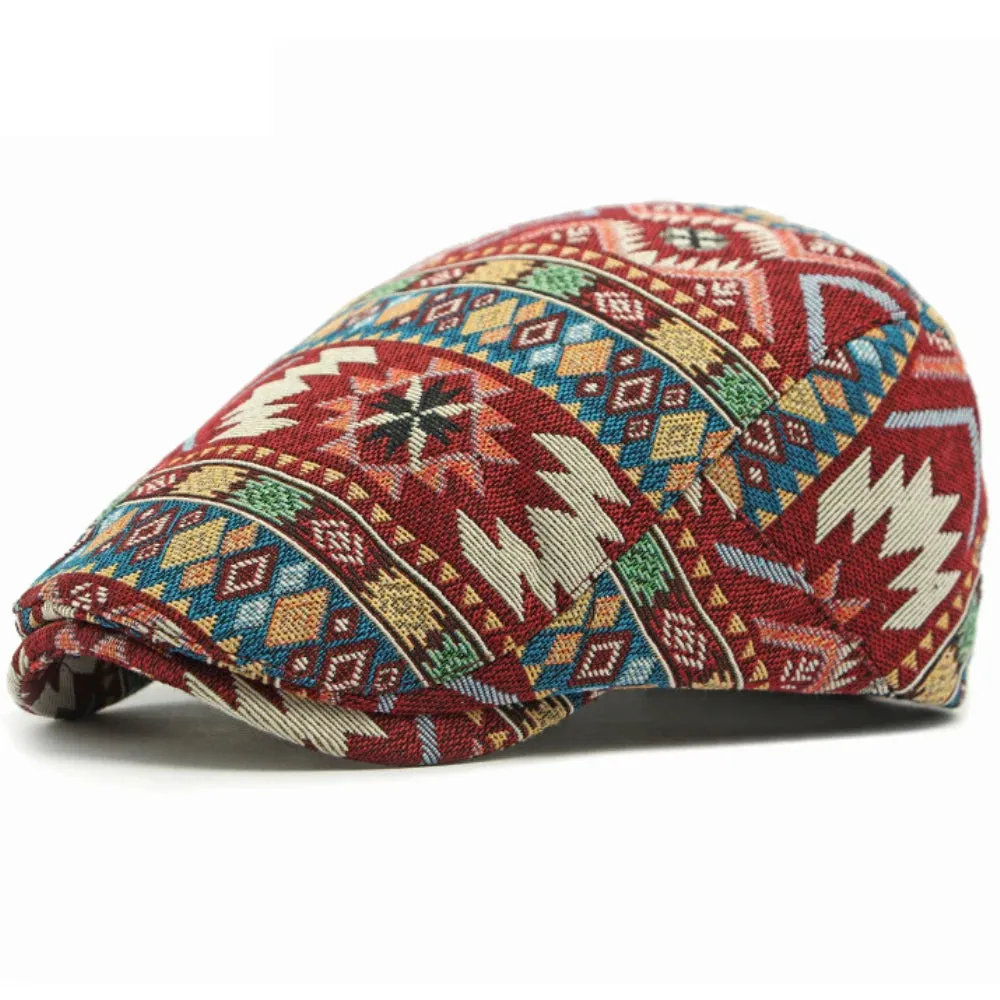 Chepstow Boho Flat Cap