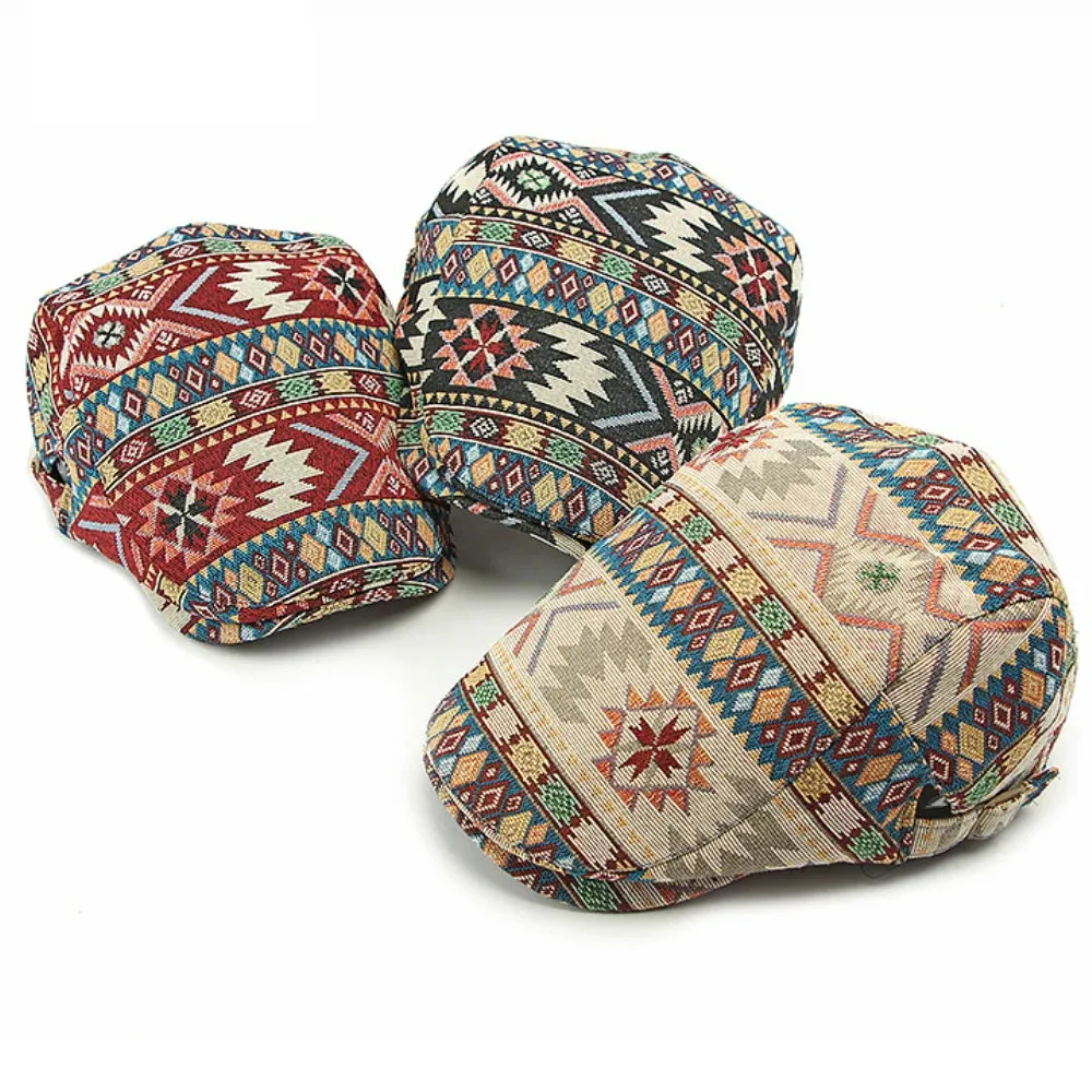 Chepstow Boho Flat Cap