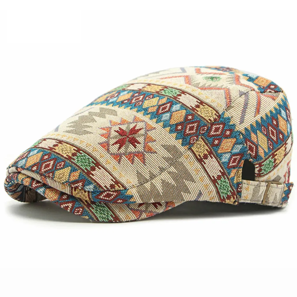 Chepstow Boho Flat Cap