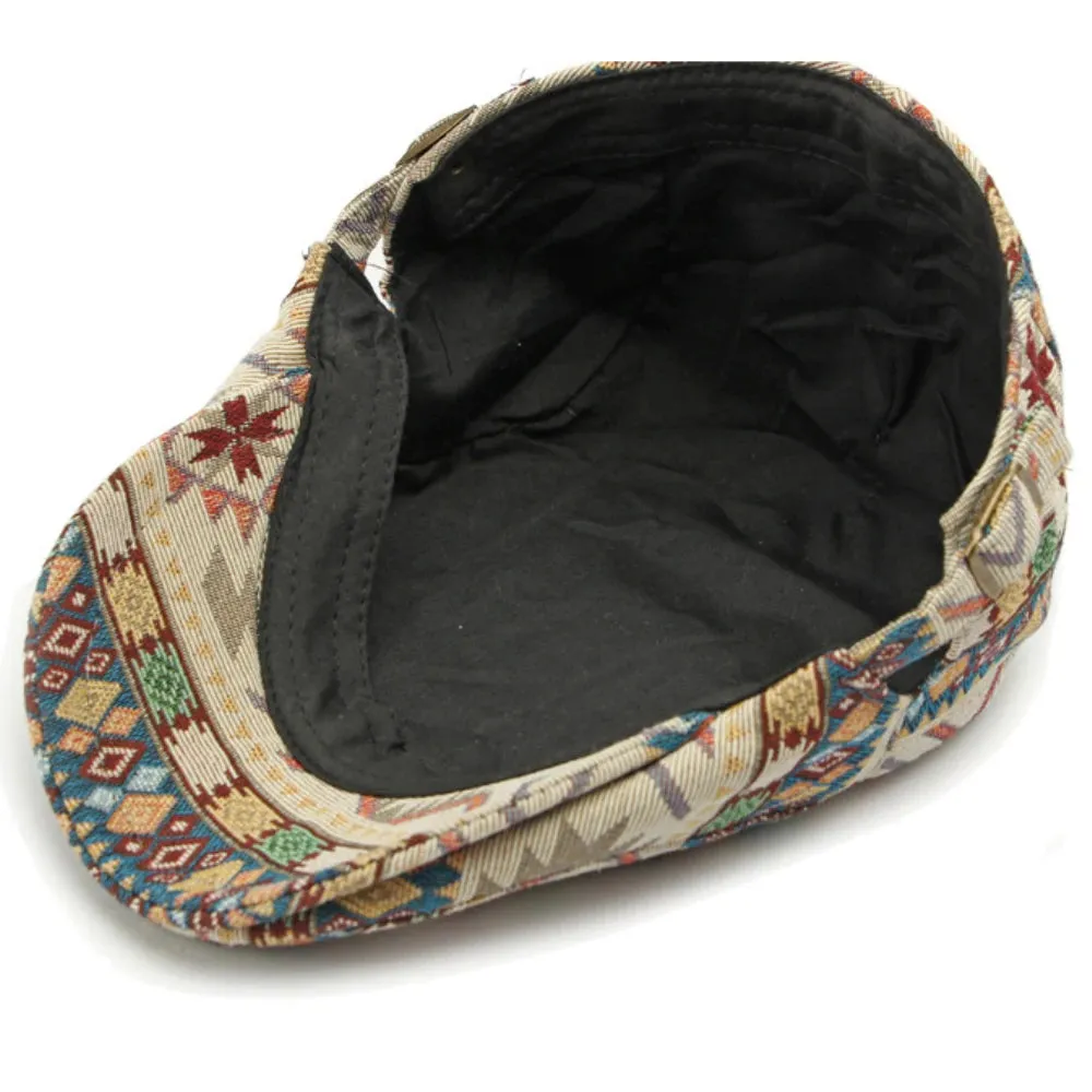 Chepstow Boho Flat Cap