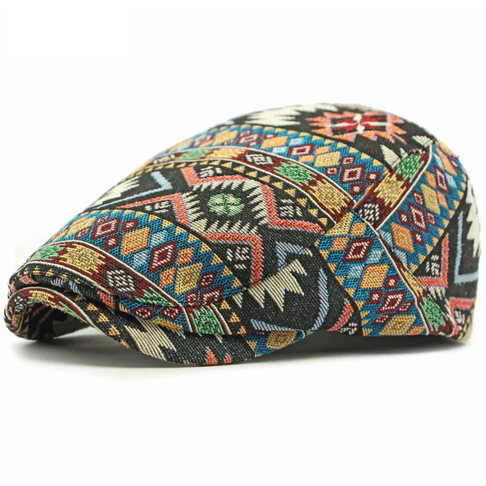 Chepstow Boho Flat Cap
