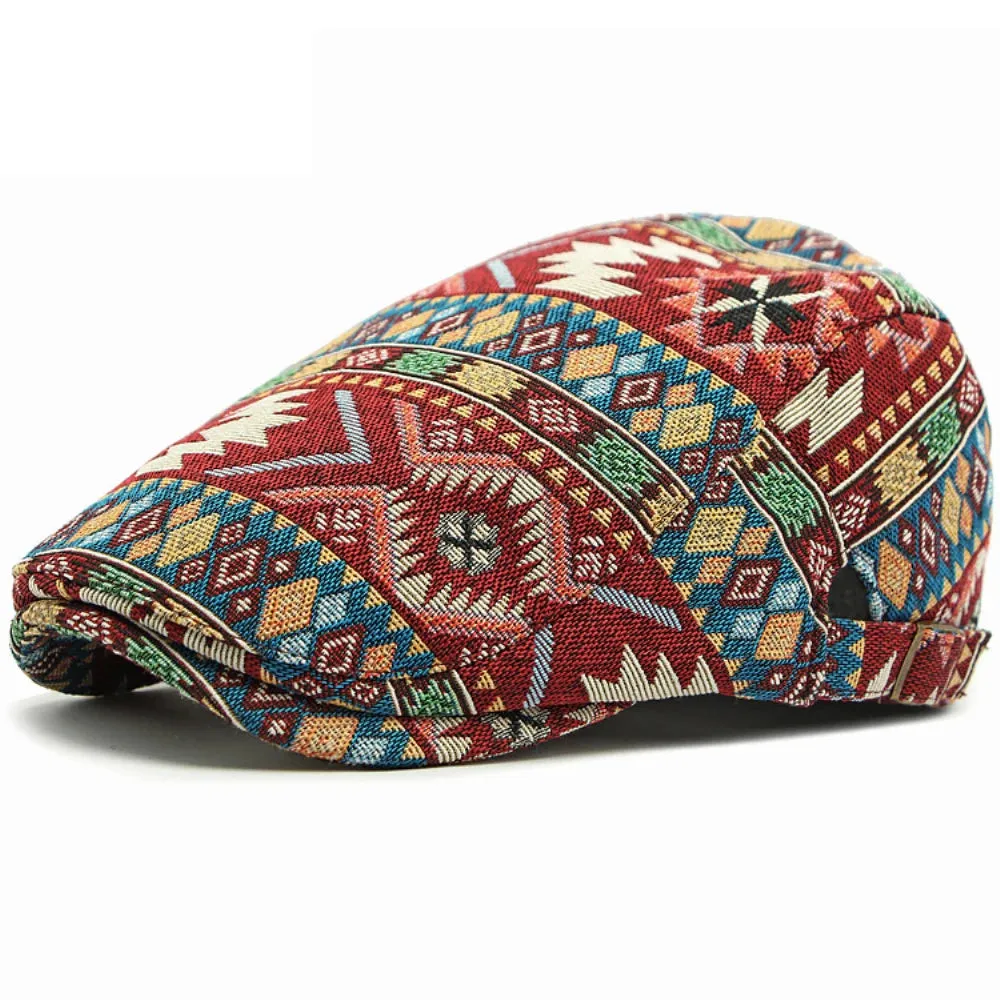 Chepstow Boho Flat Cap