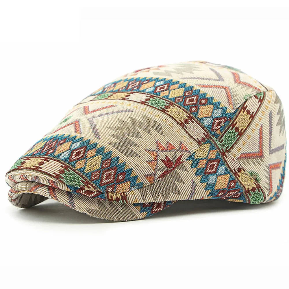 Chepstow Boho Flat Cap