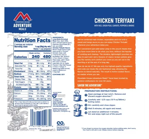 Chicken Teriyaki w/ Rice