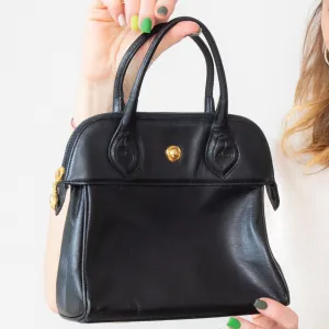 Chloe Black Leather Bag handbags sale 80% off