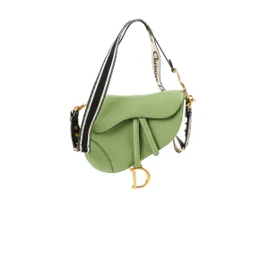 Christian Dior Saddle Bag Green Crossbody Bags Cheap Online