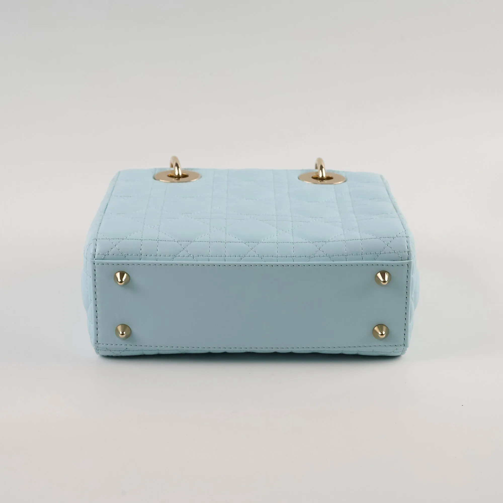 Christian Dior Small Lady Dior ABC Blue