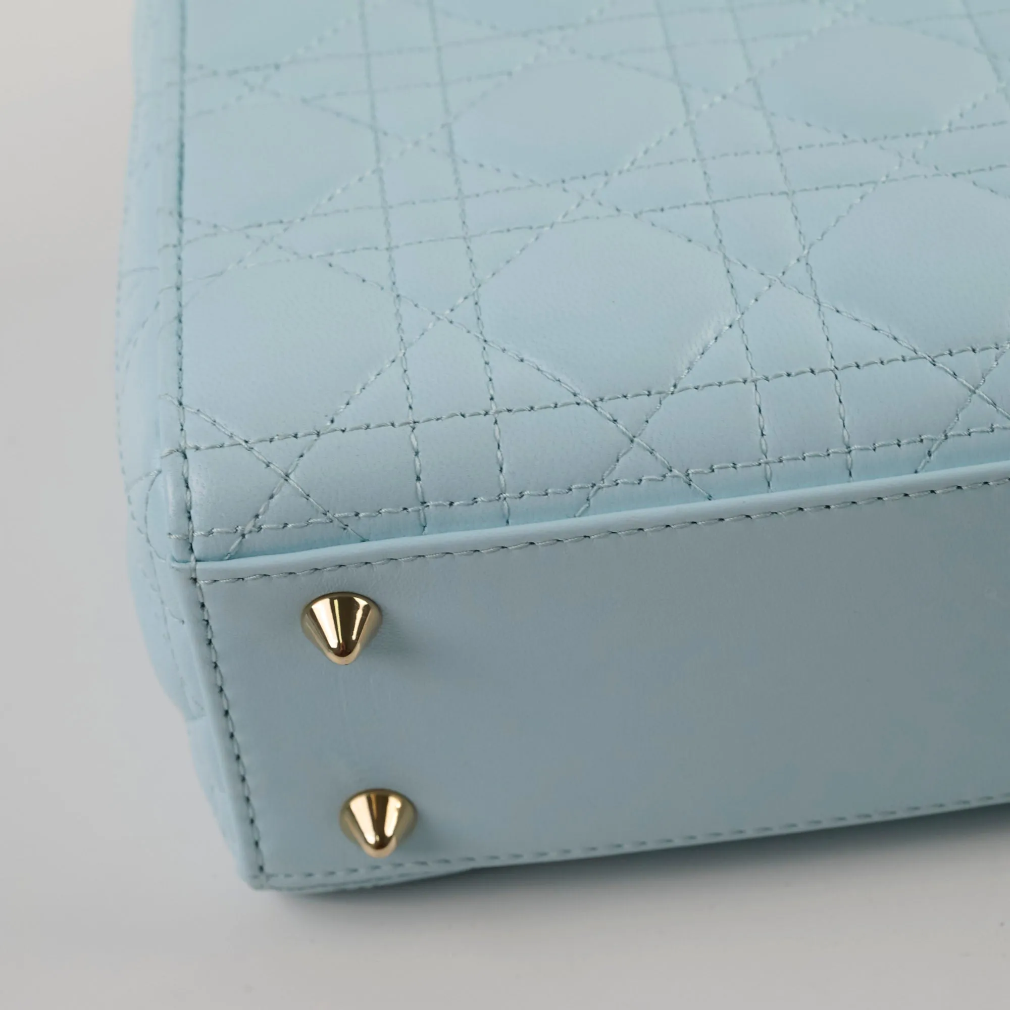 Christian Dior Small Lady Dior ABC Blue