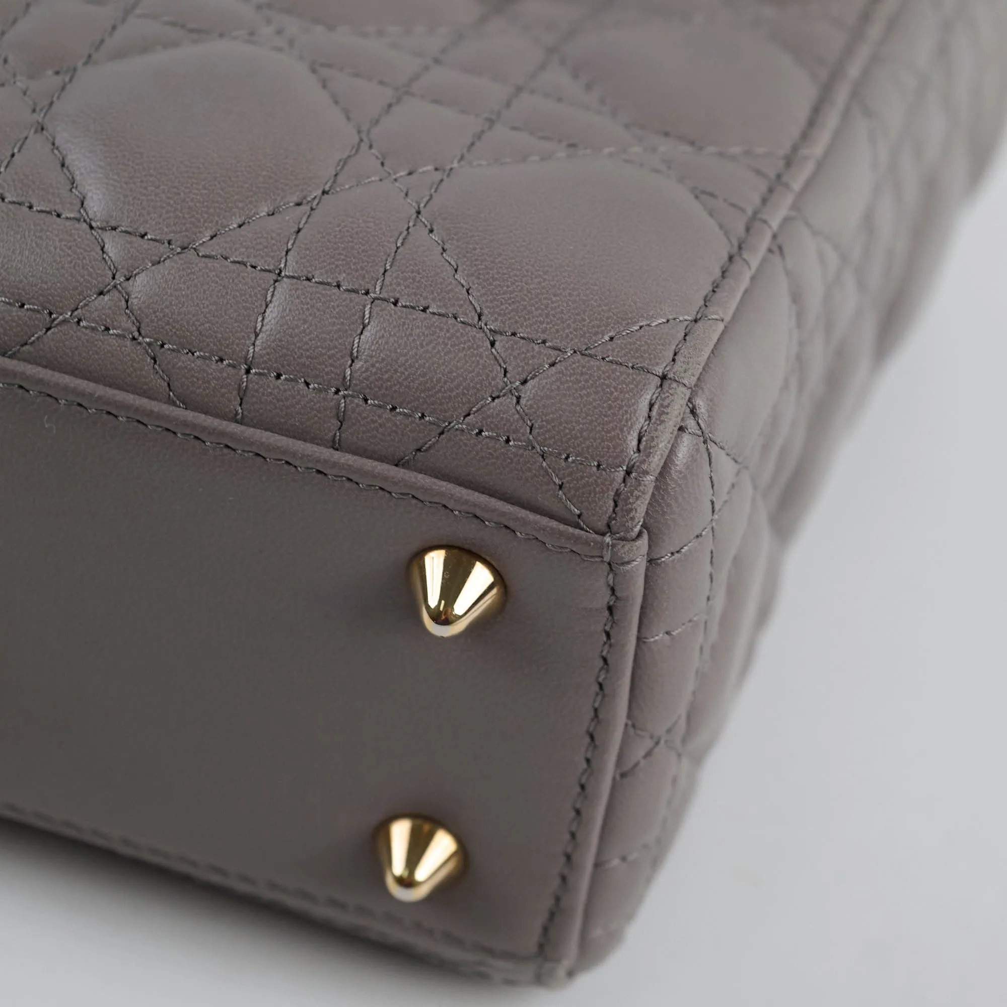 Christian Dior Small Lady Dior ABC Gray
