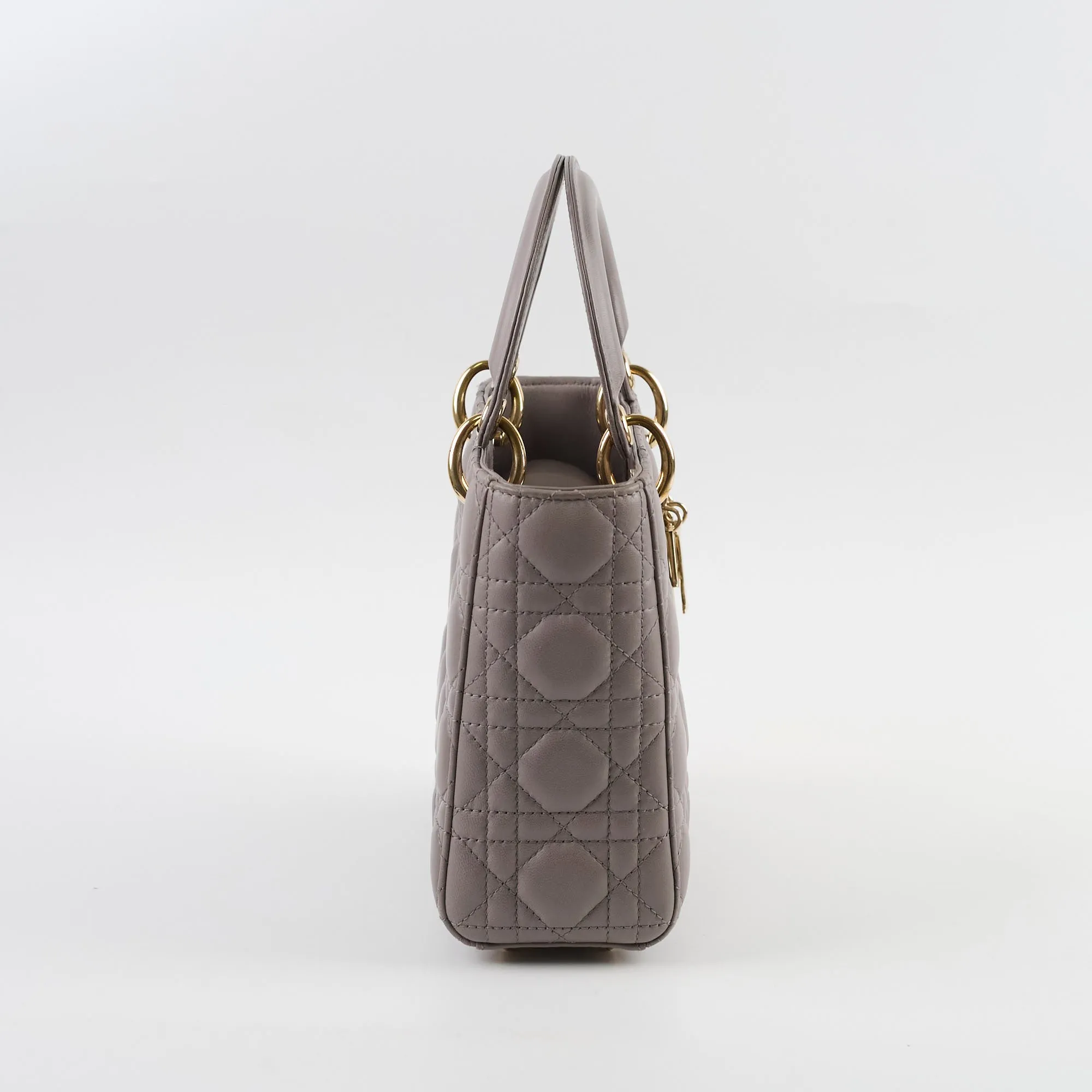Christian Dior Small Lady Dior ABC Gray