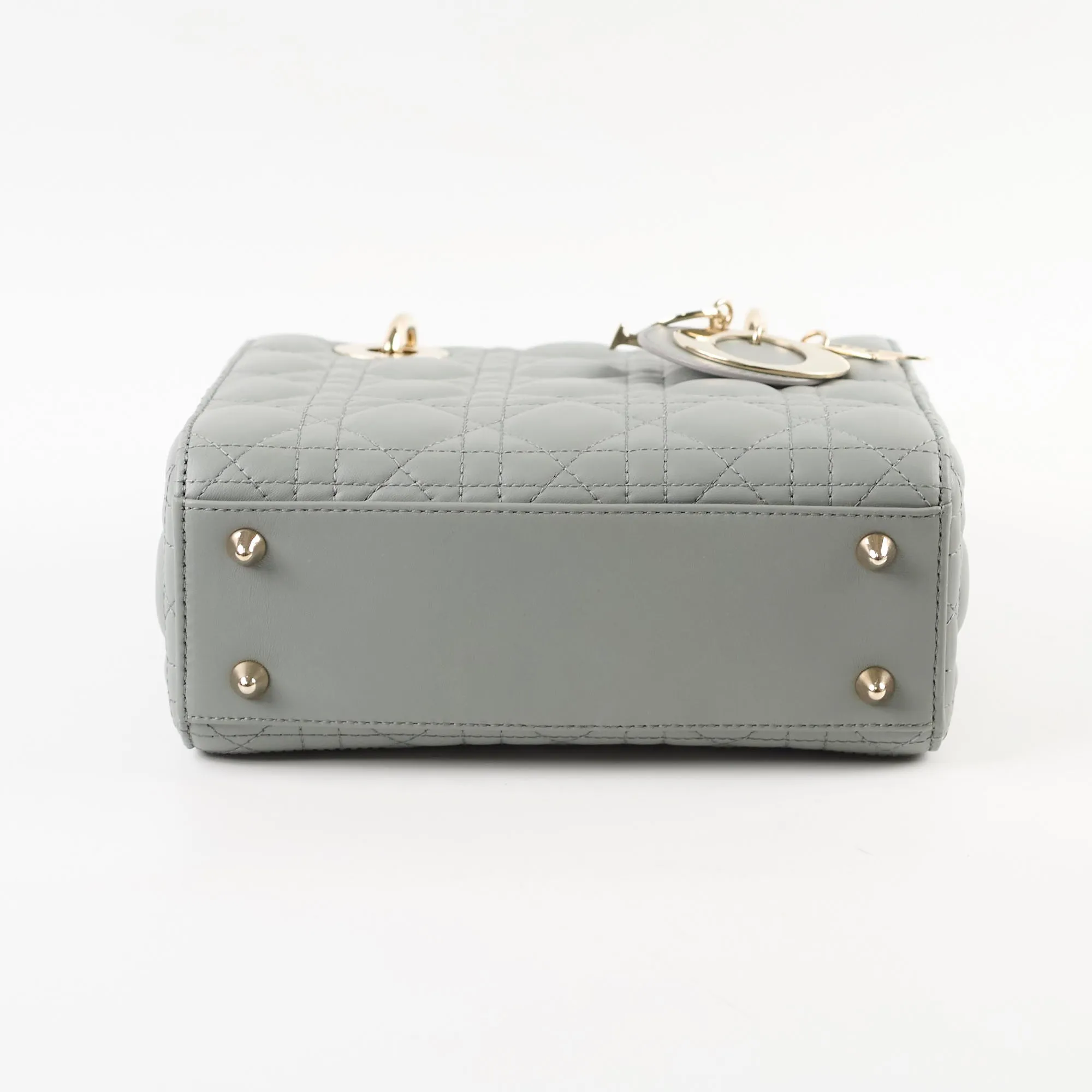 Christian Dior Small Lady Dior Grey