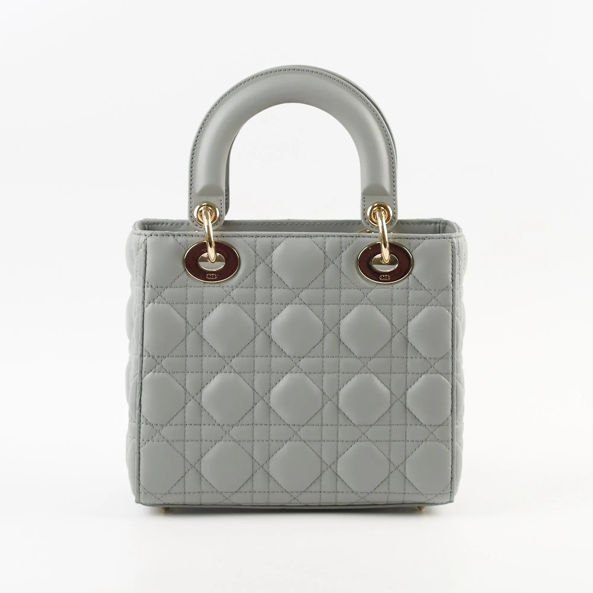 Christian Dior Small Lady Dior Grey