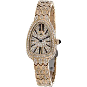 Christian Van Sant Women's Watch - Bella Quartz Rose Gold Steel Bracelet | CV4602 Luxury Quartz Watch Quartz Watch Sale