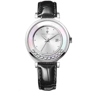Christian Van Sant Women's Watch - Bria Quartz Silver Dial Leather Strap | CV3810 Luxury Quartz Watch Quartz Watch Sale