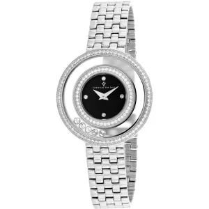 Christian Van Sant Women's Watch - Gracieuse Quartz Black Dial Bracelet | CV4830 Luxury Quartz Watch Quartz Watch Sale