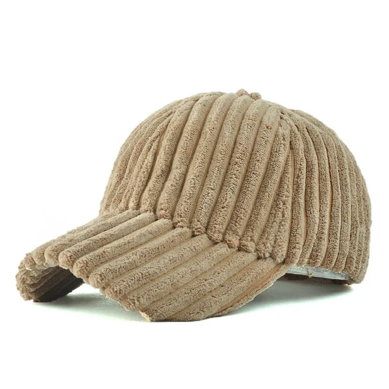 Chunky Corduroy Baseball Cap