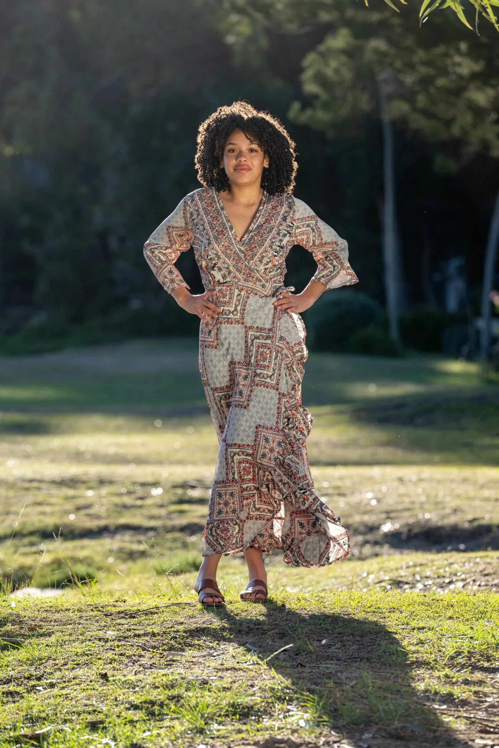 Cienna - LDR-04-Keola Wrap Dress