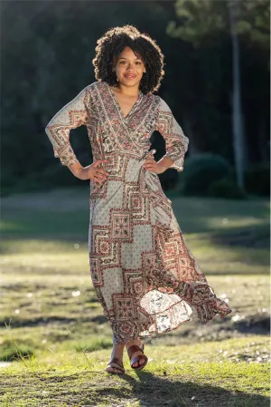 Clothings Cienna - LDR-04-Keola Wrap Dress Dresses women dresses dress stores