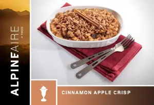 Cinnamon Apple Crisp portable camping kitchen set discount camping cookware kit sale olding camp kitchen box clearance