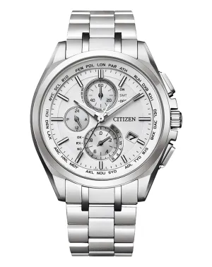 Citizen Attesa Radio Controlled Eco-Drive Titanium Watch AT8040-57A 