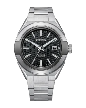 Citizen Series 8 Automatic Stainless Steel Black Watch NA1036- 56E 