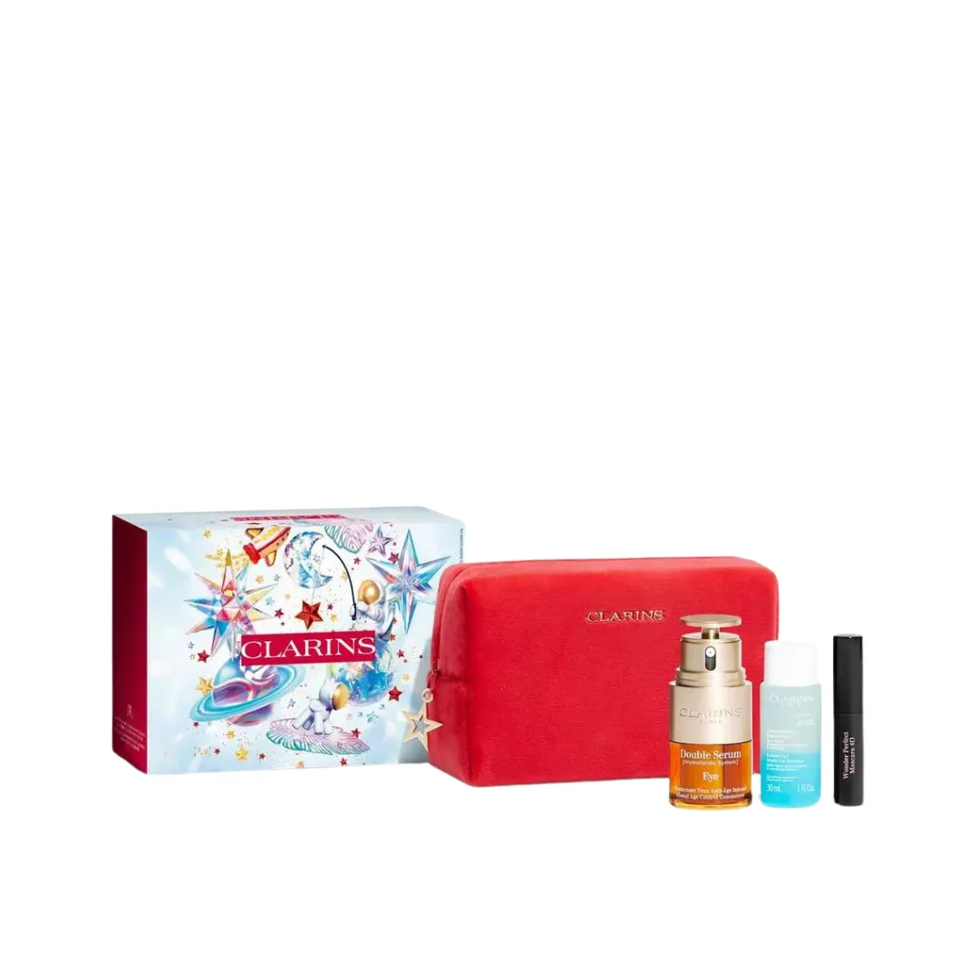 Clarins Double Serum Eyes 20ml Christmas Set 