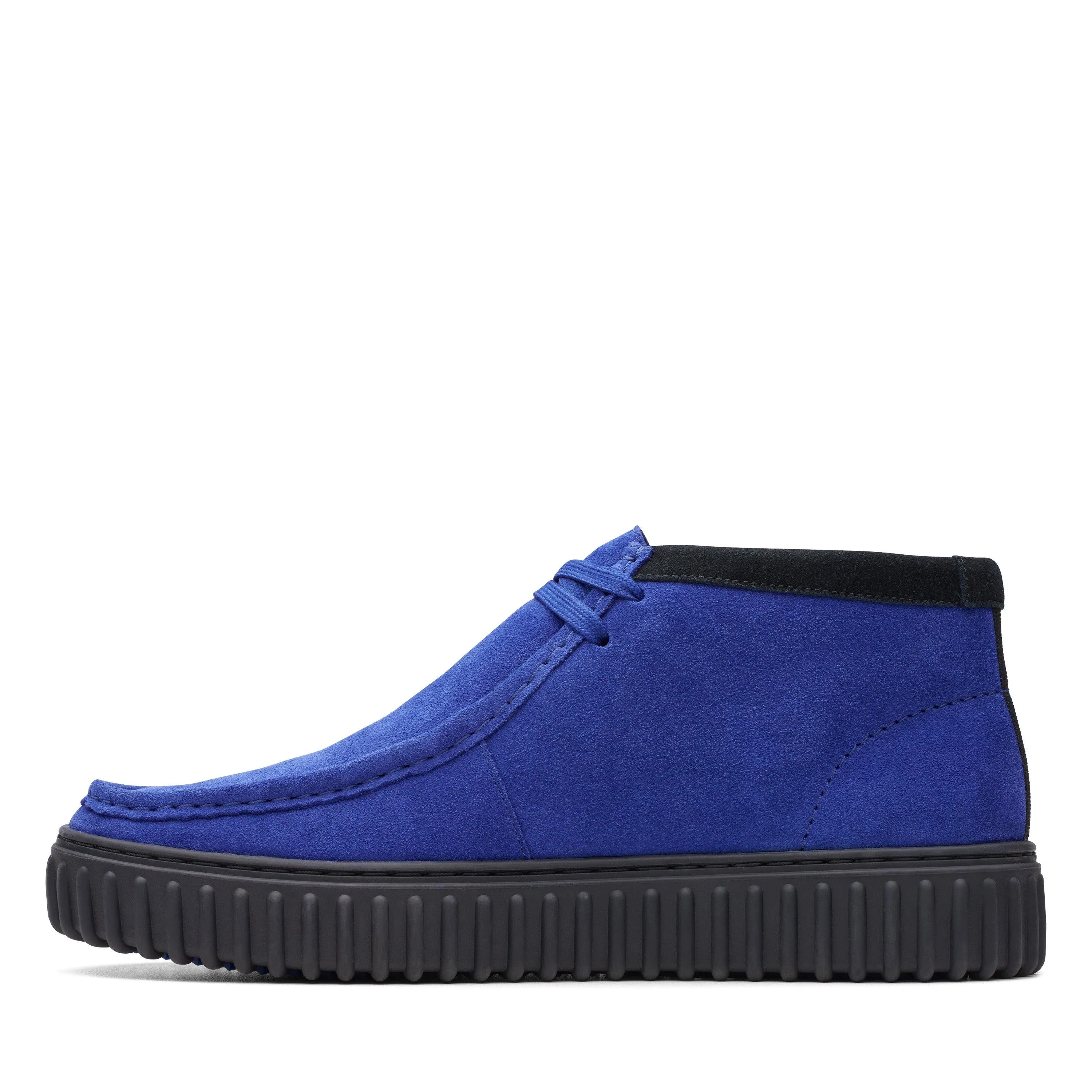 Clarks Torhill Hi en daim bleu