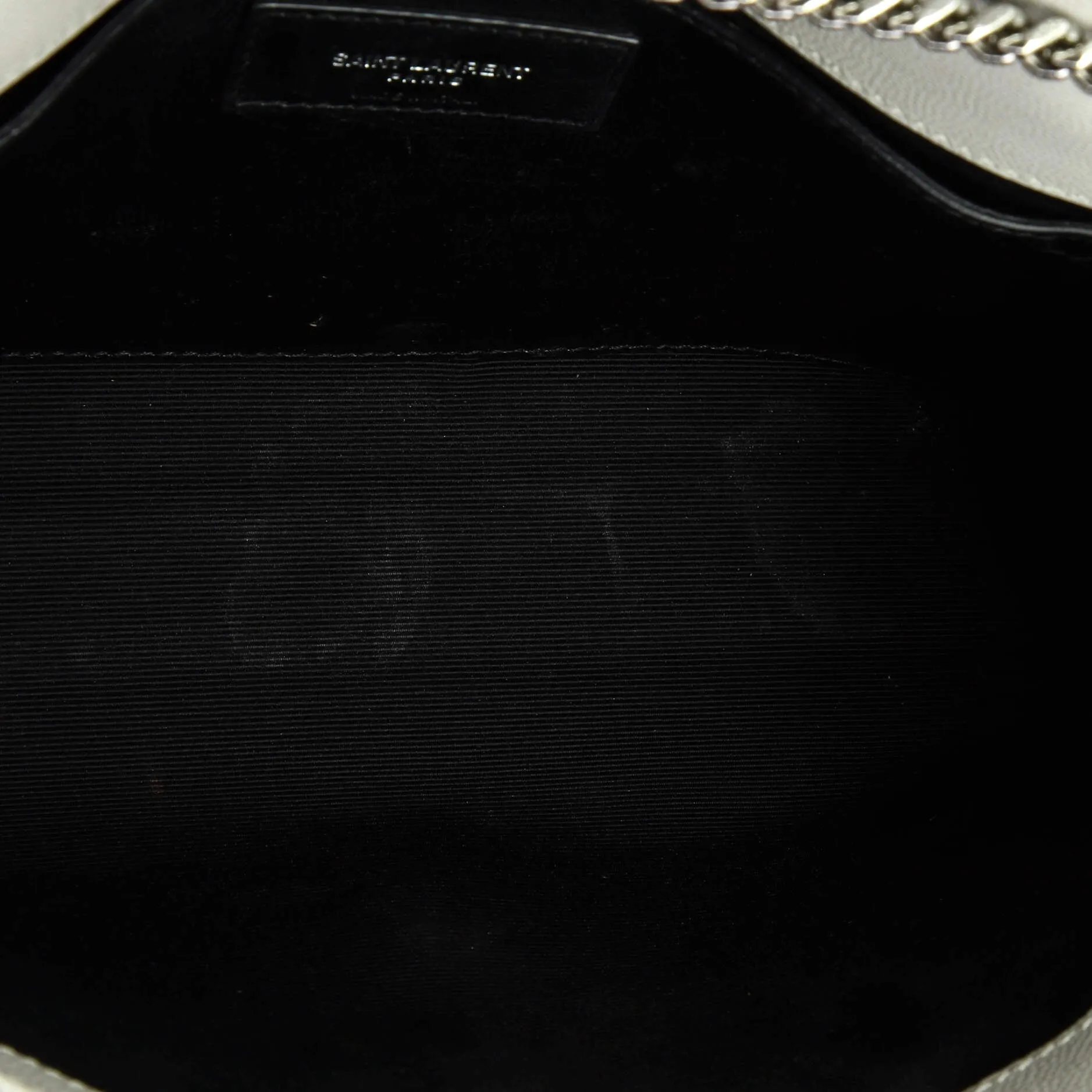 Classic Monogram Crossbody Bag Grainy Leather Large