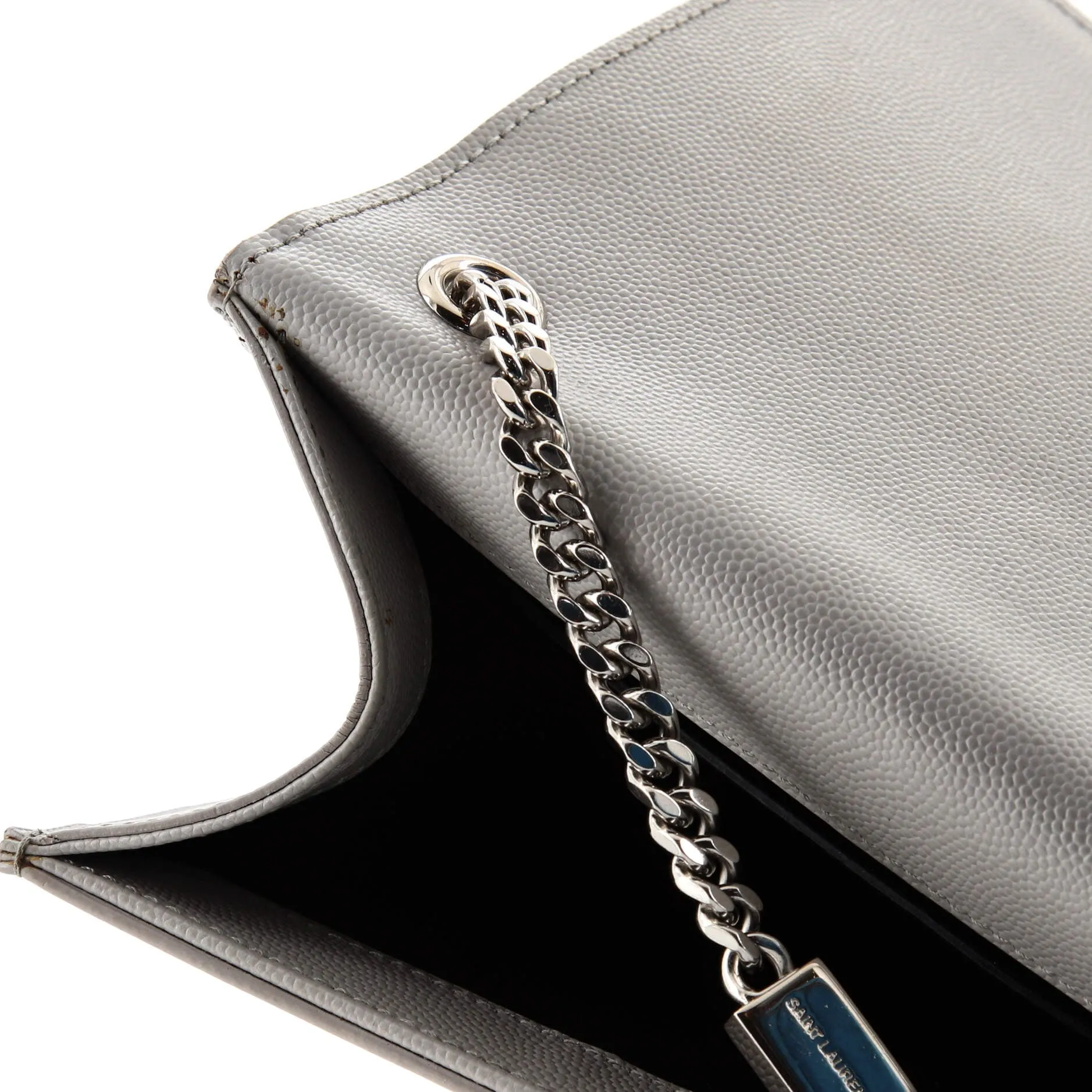 Classic Monogram Crossbody Bag Grainy Leather Large