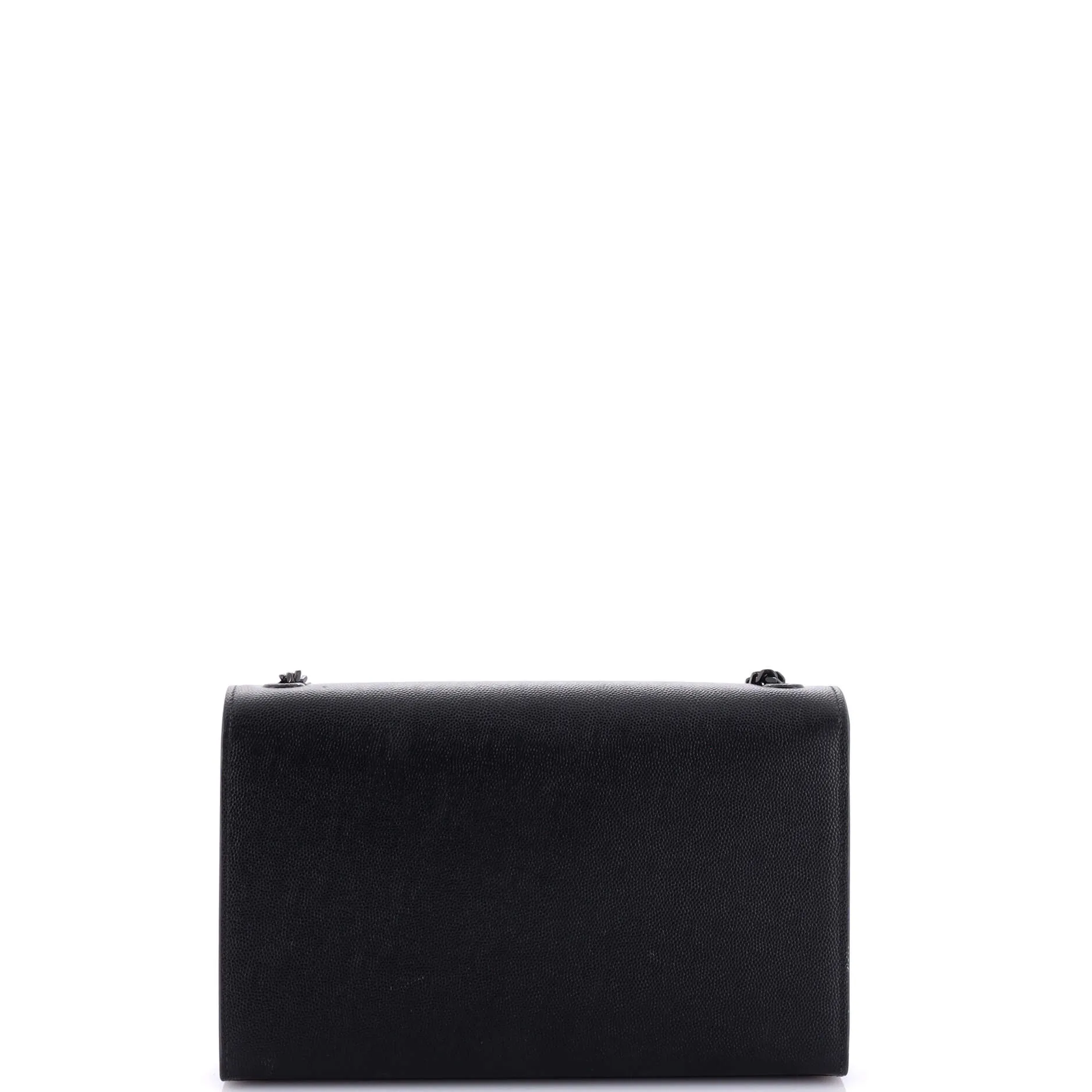 Classic Monogram Crossbody Bag Grainy Leather Large