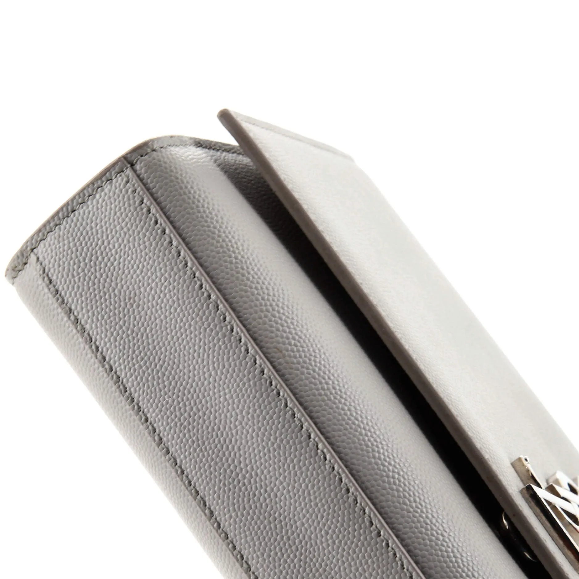 Classic Monogram Crossbody Bag Grainy Leather Large