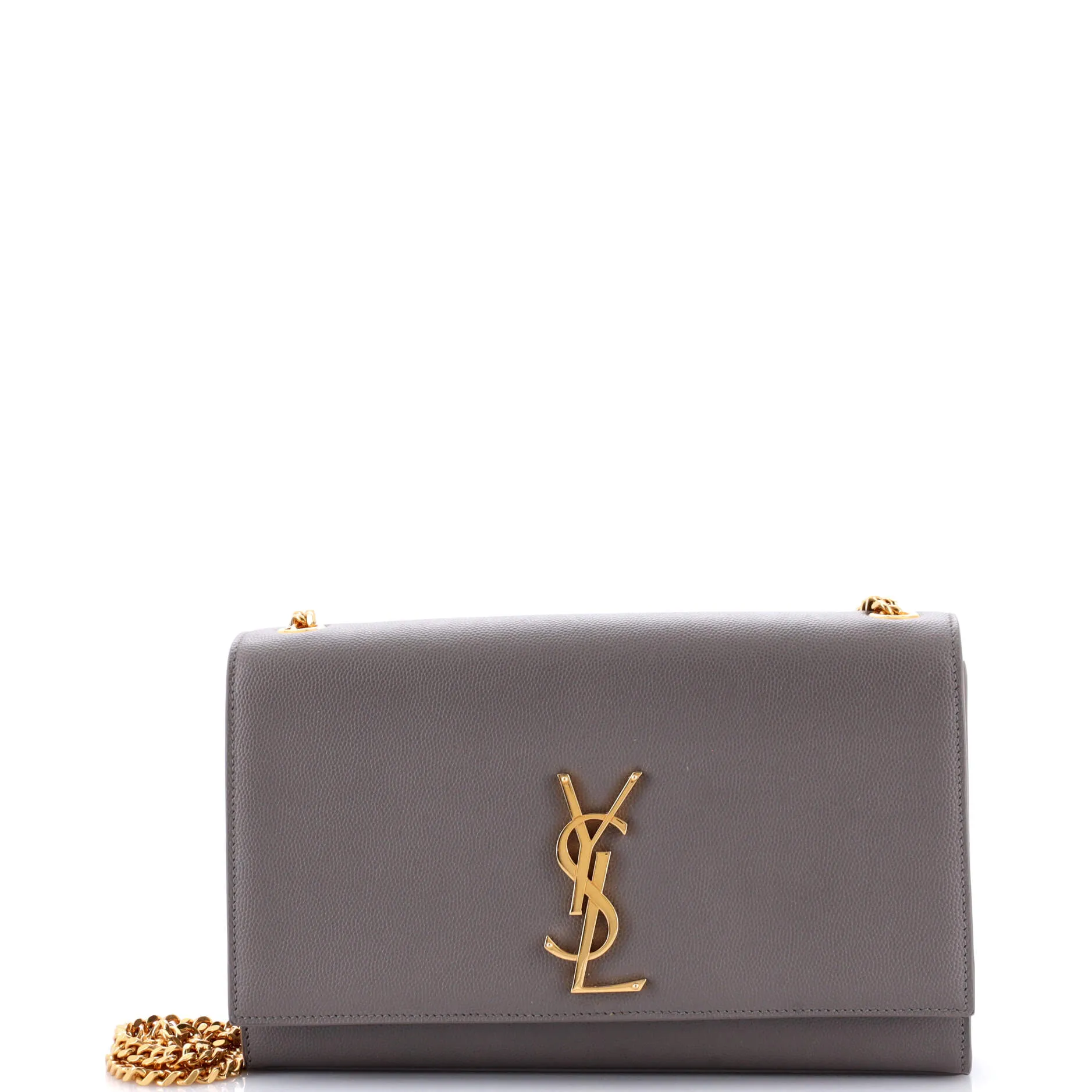 Classic Monogram Crossbody Bag Grainy Leather Medium