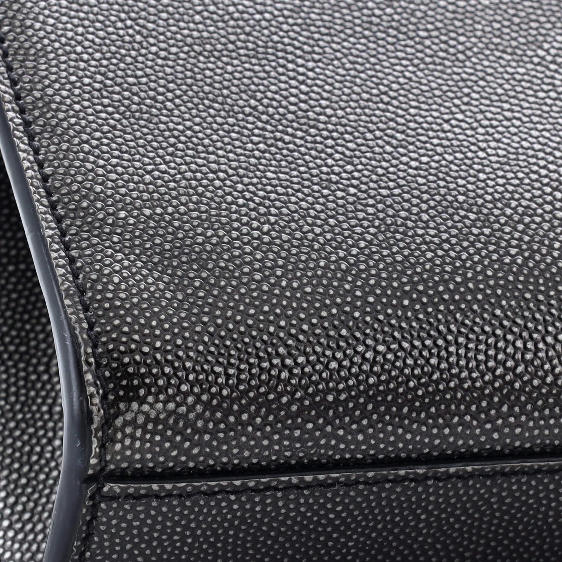 Classic Monogram Crossbody Bag Grainy Leather Medium