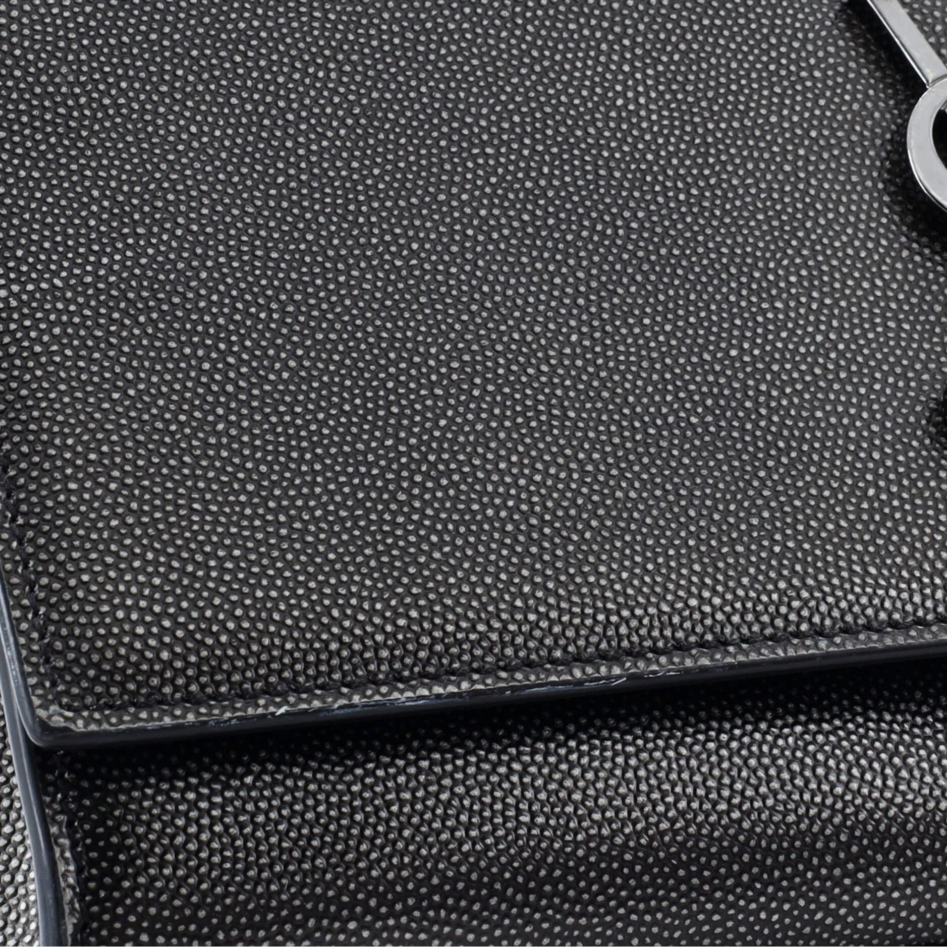 Classic Monogram Crossbody Bag Grainy Leather Medium