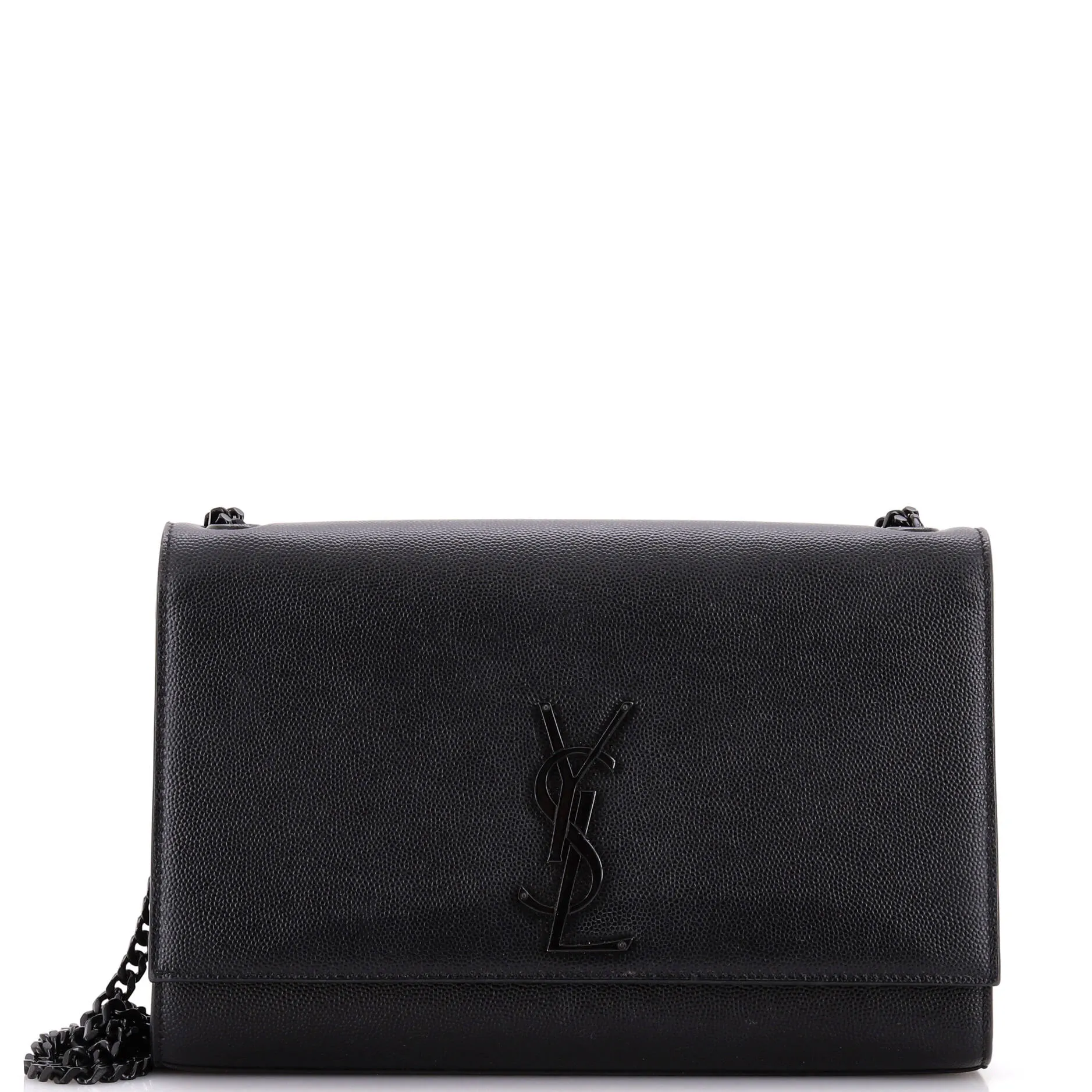 Classic Monogram Crossbody Bag Grainy Leather Medium