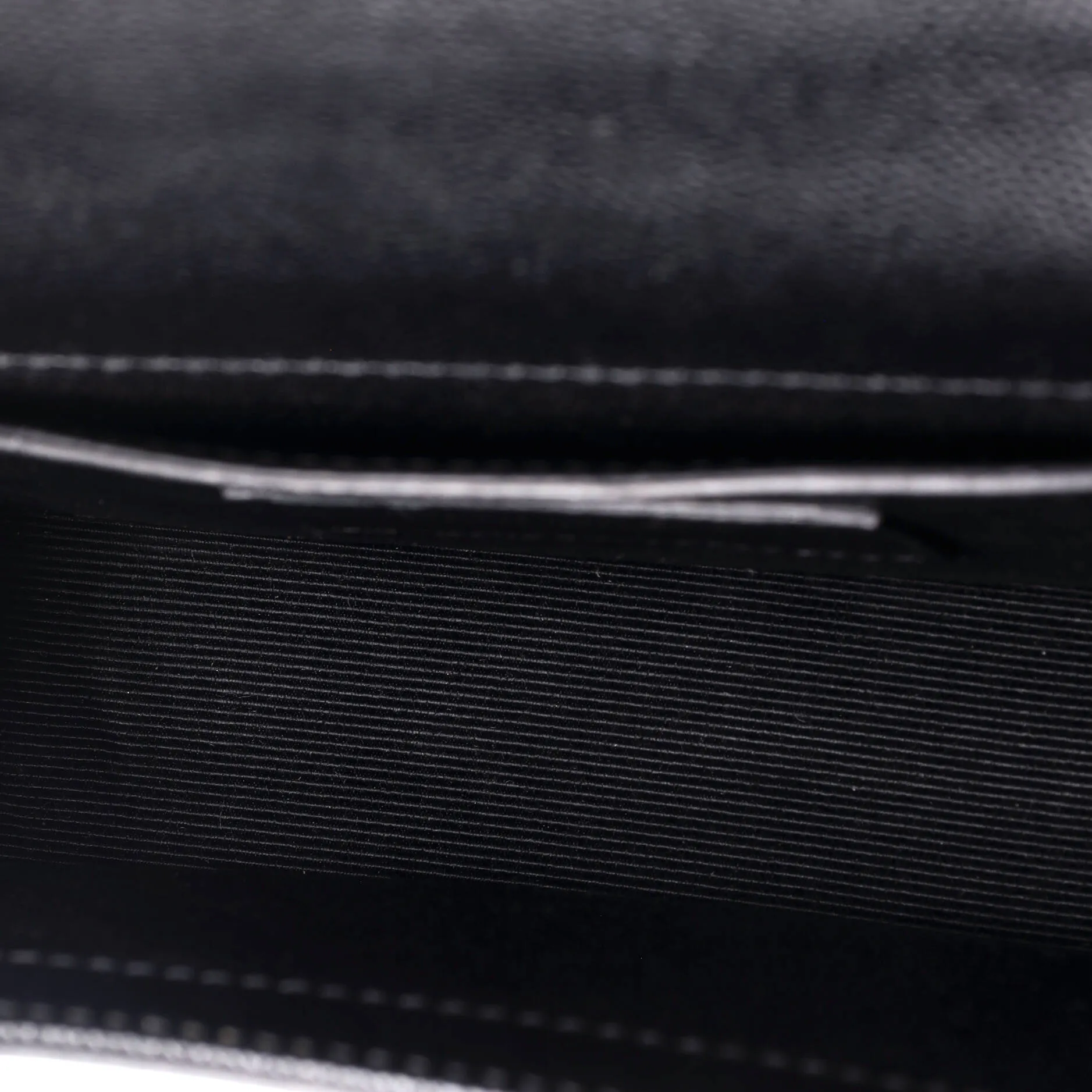 Classic Monogram Crossbody Bag Grainy Leather Small