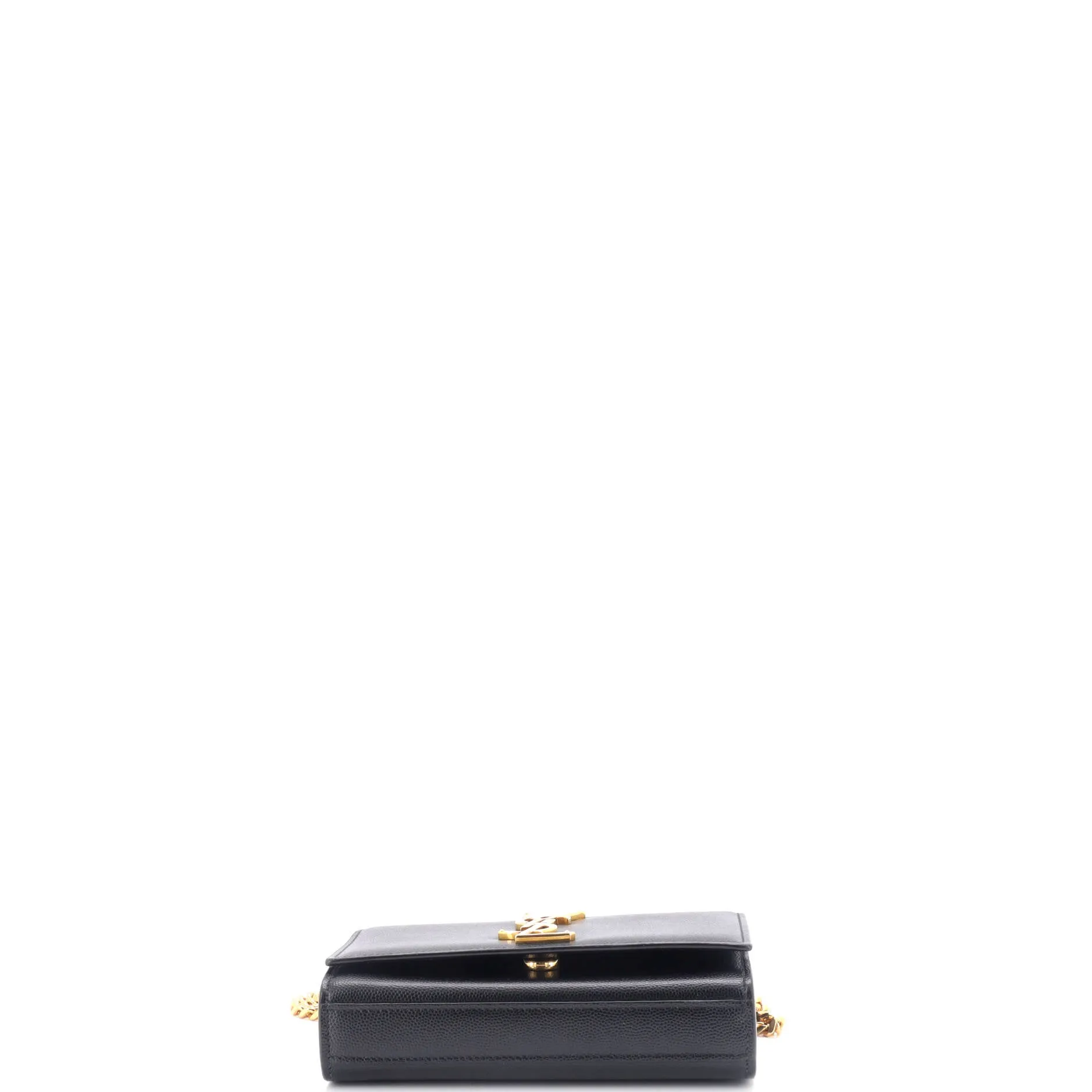 Classic Monogram Crossbody Bag Grainy Leather Small