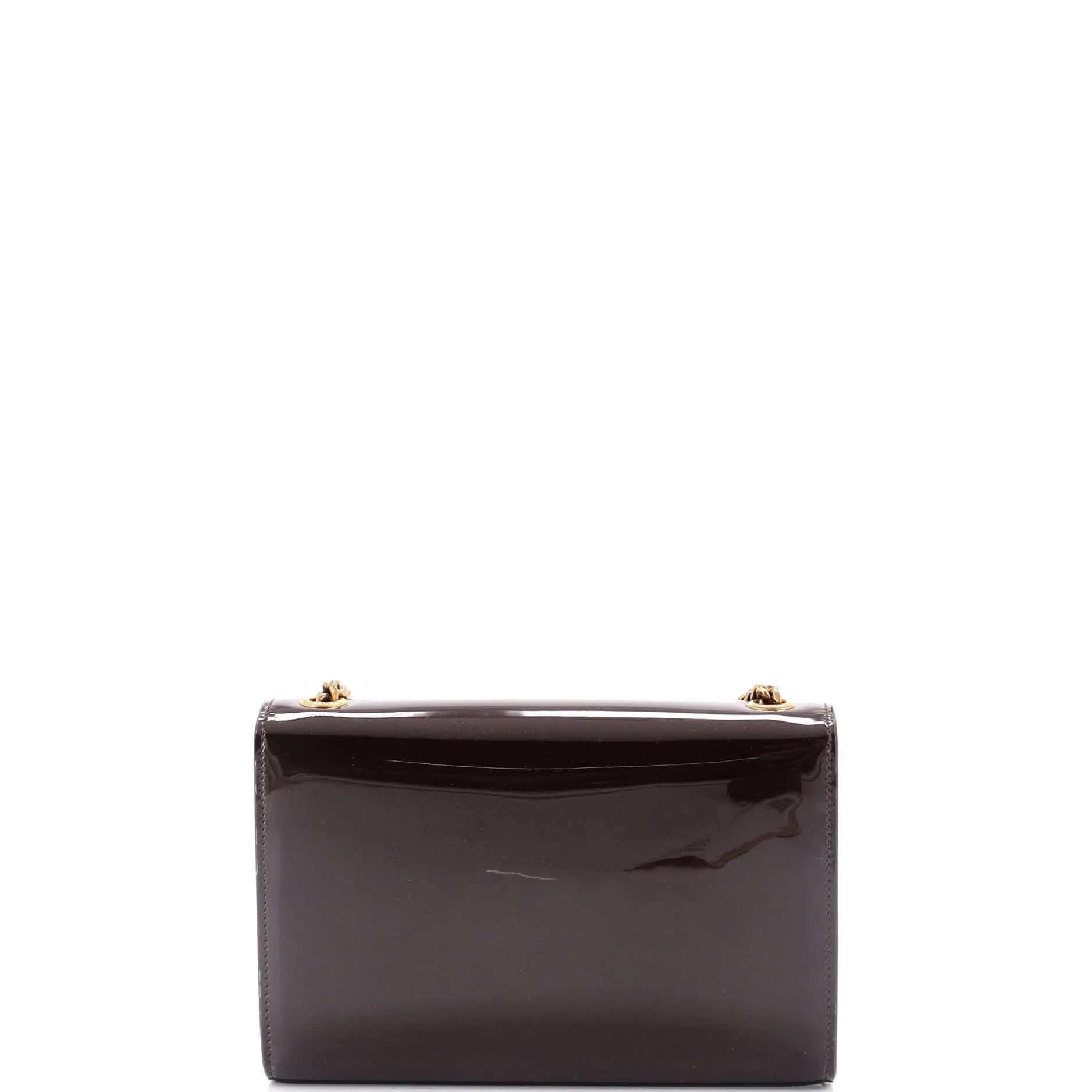 Classic Monogram Crossbody Bag Patent Small