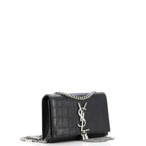 Classic Monogram Tassel Crossbody Bag Crocodile Embossed Leather Small anti-theft crossbody bags sale