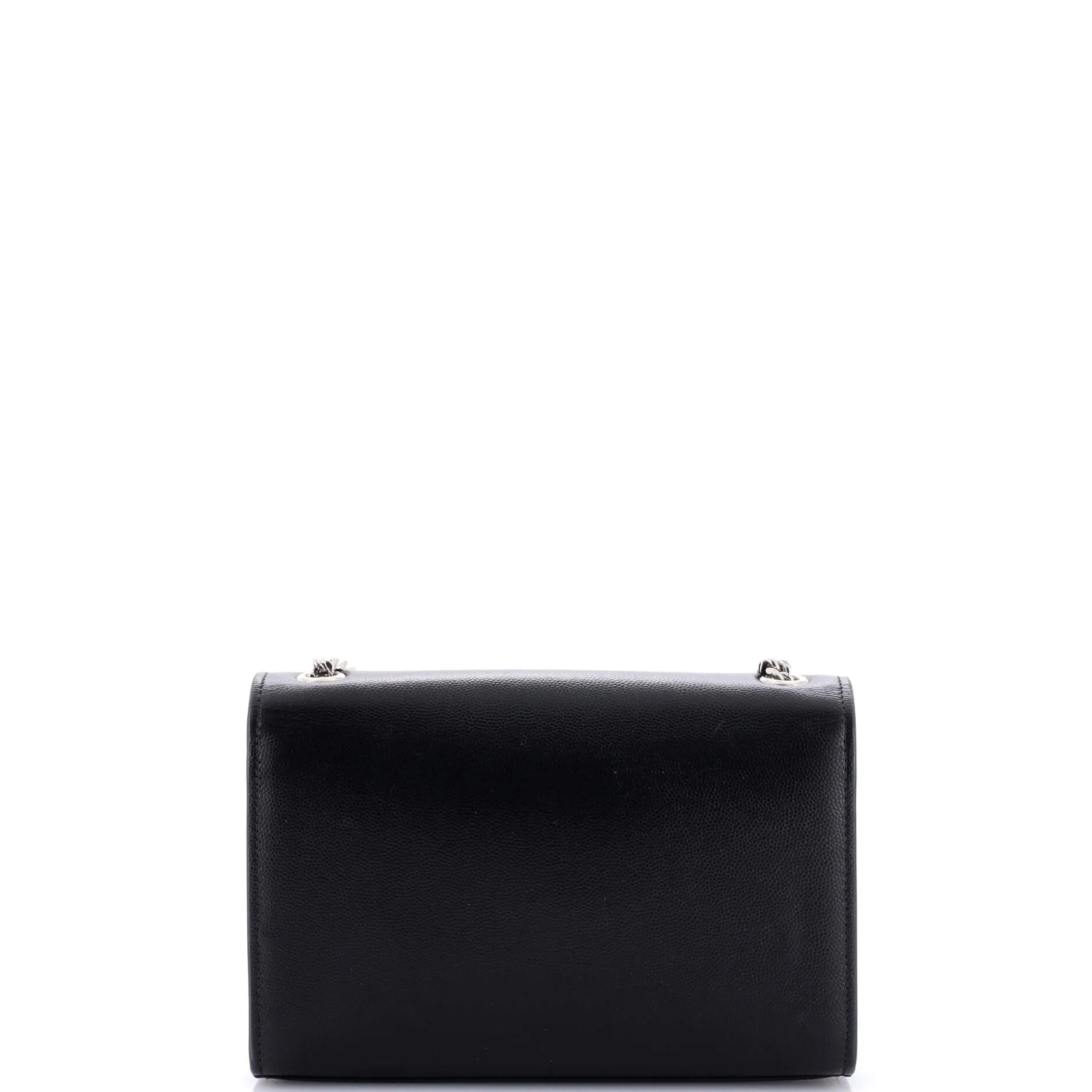 Classic Monogram Tassel Crossbody Bag Grainy Leather Small
