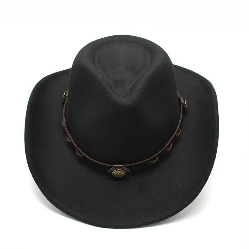 Clay Western Wool Cowboy Hat