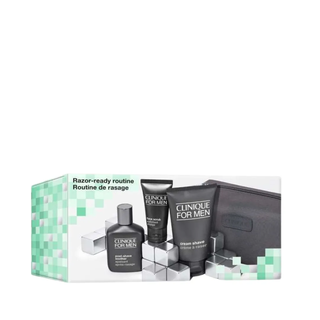 Clinique Razor-Ready Routine Skincare Set 