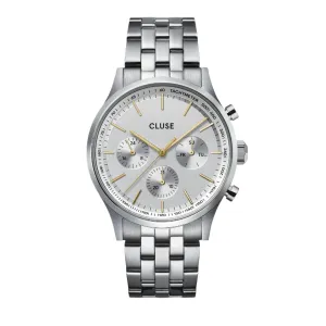 CLUSE Antheor Multifunction Steel Bicolour Watch CW21010 